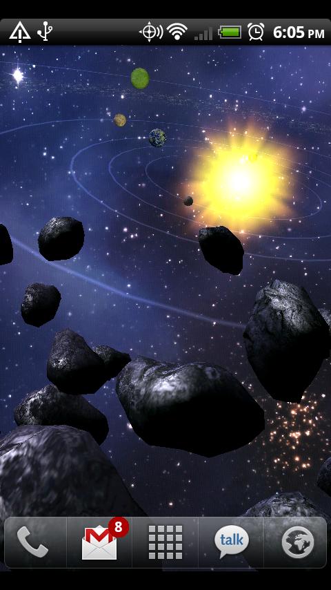 Asteroid Belt Donation Android Personalization