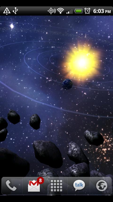 Asteroid Belt Donation Android Personalization