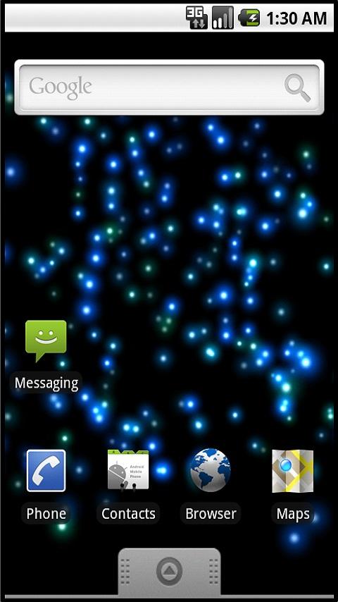 Particle Storm Live Wallpaper Android Entertainment