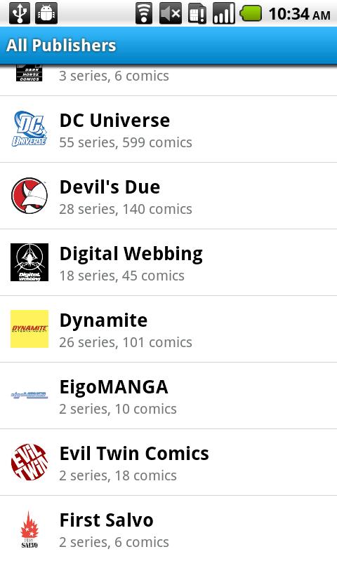 Comics Android Comics