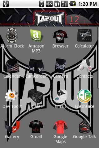 Tapout Theme Android Personalization