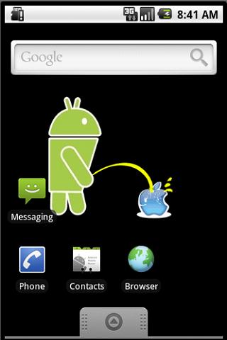 Pissy Apple Live Wallpaper Android Personalization