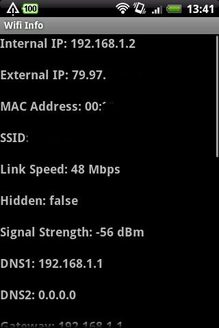 Wifi Info Android Productivity