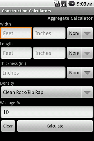 Handy Construction Calculators Android Productivity