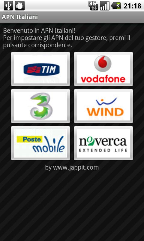 APN Italy Android Tools