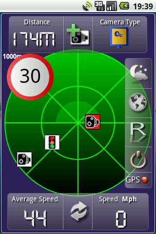 EZCam Speed Camera Detector Android Transportation