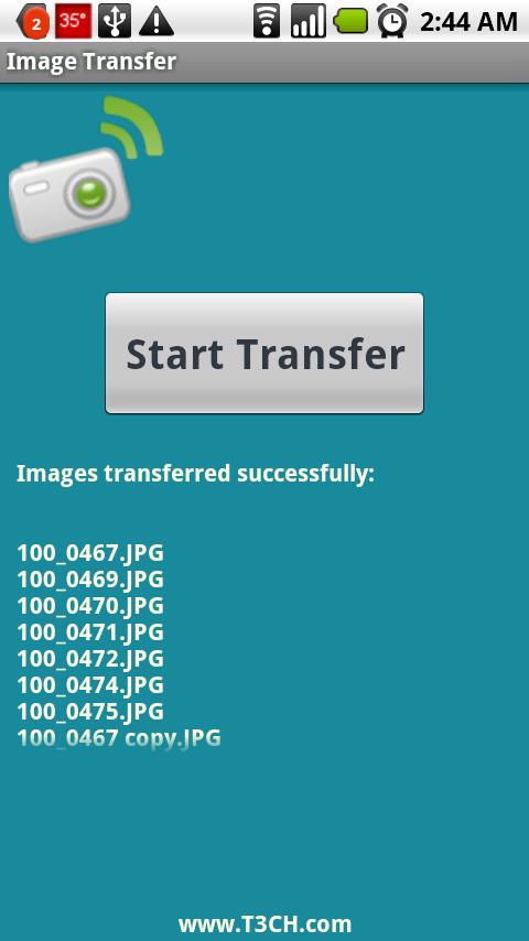 Image Transfer Android Productivity