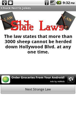 Strange Laws Android Comics