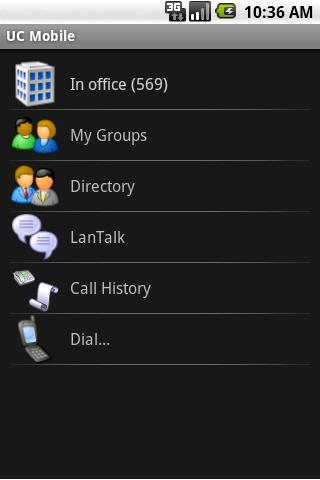 UC Mobile Android Communication