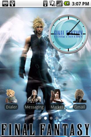 Final Fantasy Theme Android Personalization