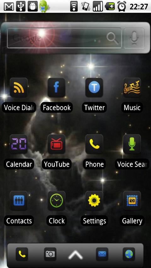 LiveHome Theme:Nebula