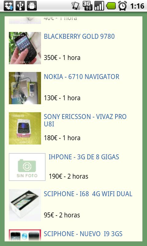 1000 Anuncios beta Android Shopping