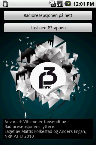 Radioresepsjonens Oneliner-app Android Entertainment