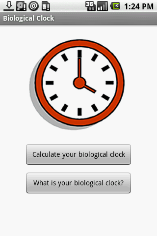 Biological Clock Android Health & Fitness