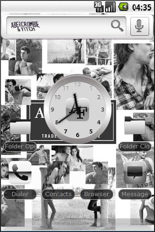Abercrombie & Fitch Android Personalization