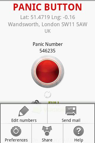 Panic Button Android Tools