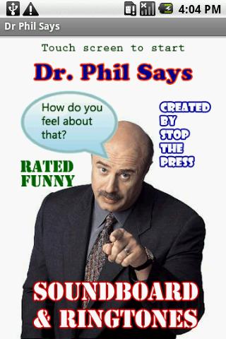 Dr Phil Says Android Entertainment