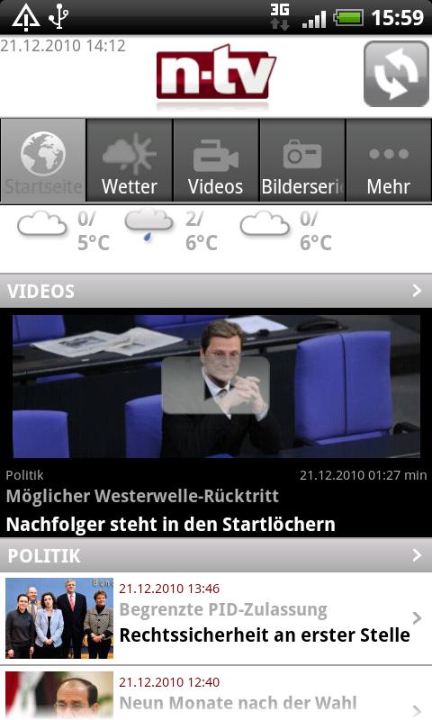 n-tv Nachrichten