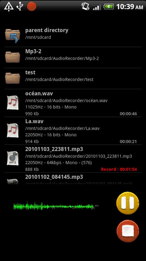 RecForge Pro  Audio Recorder