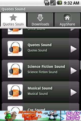 Science Fiction Sound Android Social