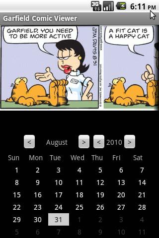 Garfield Comic Viewer Android Comics