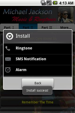 Michael Jackson’s Ringtones Android Music & Audio