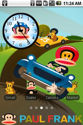 Paul Frank Theme Android Personalization