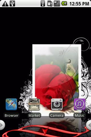 IPhone2 Roses Android Personalization