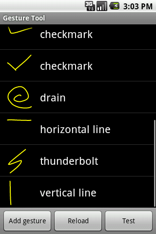 Gesture Tool Android Tools