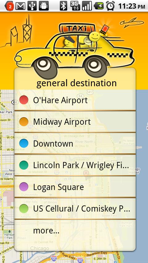 Taxi share – Chicago BETA Android Travel & Local