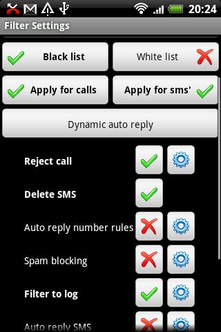 BlackBaller SMS & Call Filter Android Communication