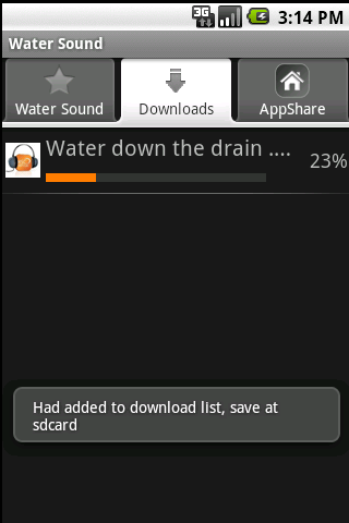 Water Sound Android Tools