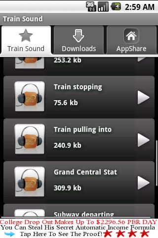 Train Sound Android Entertainment
