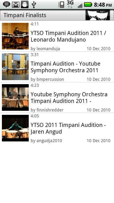 YouTube Symphony Orchestra Android Media & Video