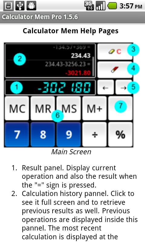 Calculator Mem Pro Android Productivity