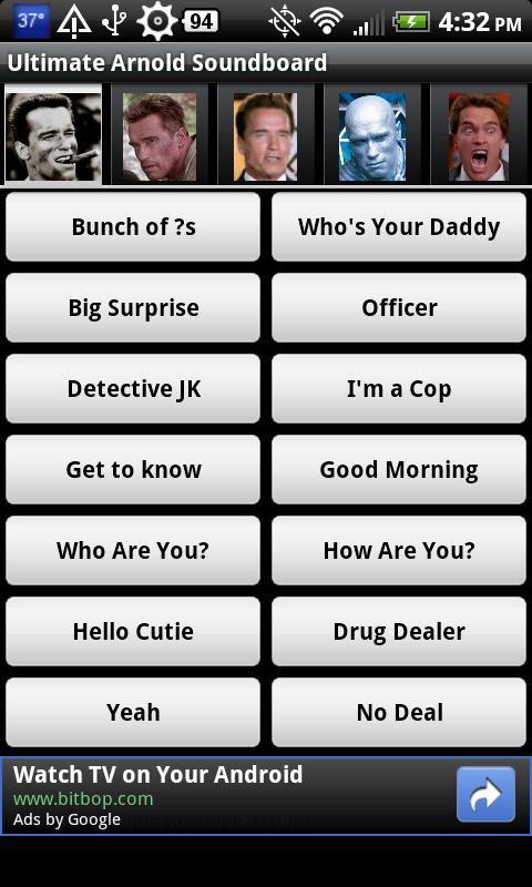 Ultimate Arnold Soundboard Android Entertainment