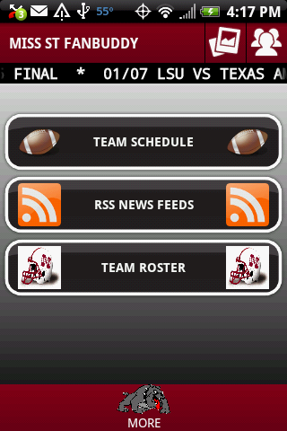 MSU Football Fanbuddy Android Sports