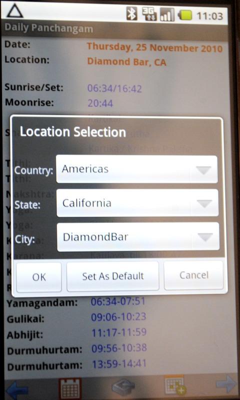 Daily Panchangam Android Lifestyle