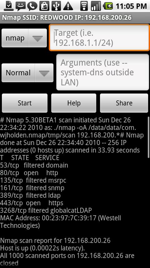 Nmap Android Tools