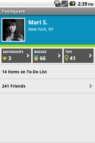 Foursquare Android Social