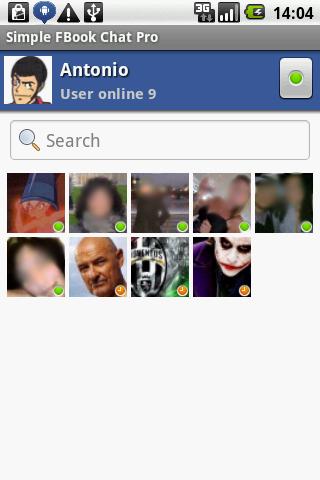 Simple FBook Chat Pro Android Communication