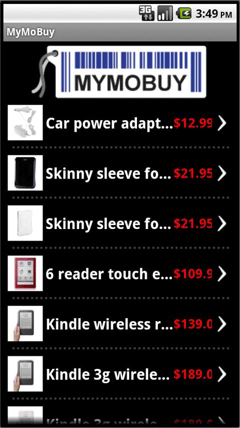 MyMoBuy Android Shopping