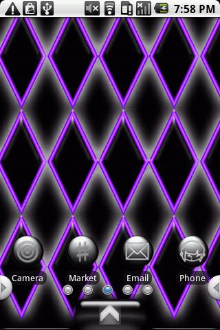 Deco Purple Android Personalization