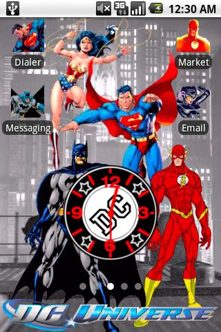 DC Comic Theme Android Personalization