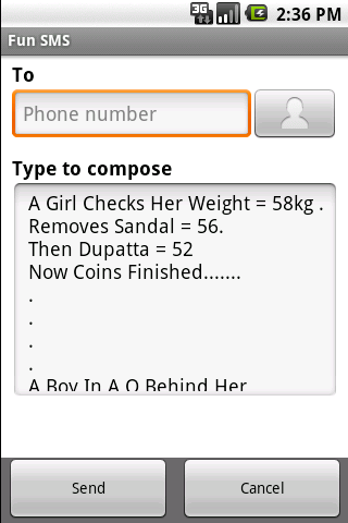 Fun SMS II Android Communication