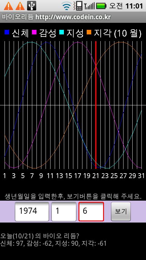 바이오리듬 Android Communication