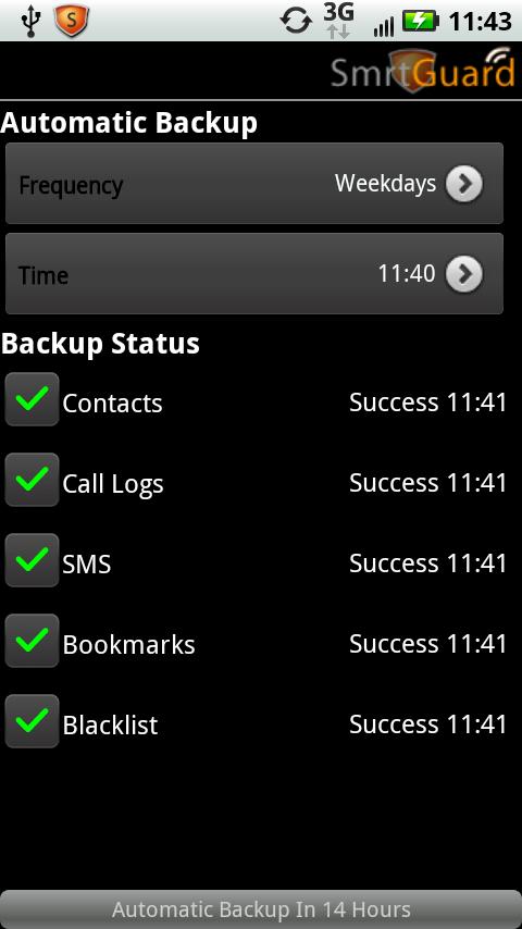 SmrtGuard-Free for Android Android Productivity