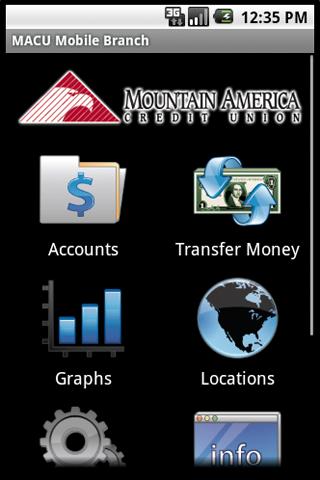 Mountain America Credit Union Android Finance