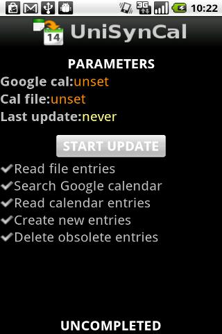 UniSynCal Android Productivity