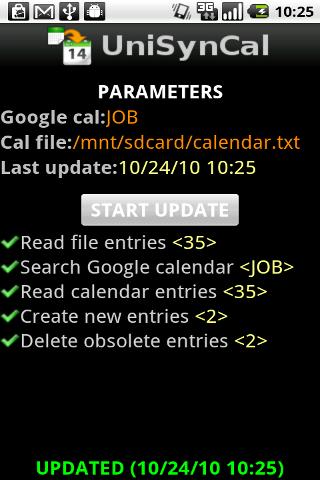 UniSynCal Android Productivity
